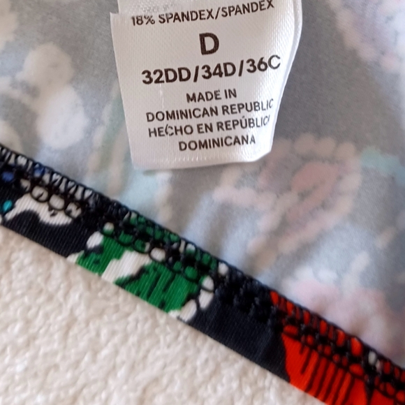 VENUS Midnight Elegance Sally Underwire Ring Bikini Top, size 32DD/34D/36C - Picture 13 of 13